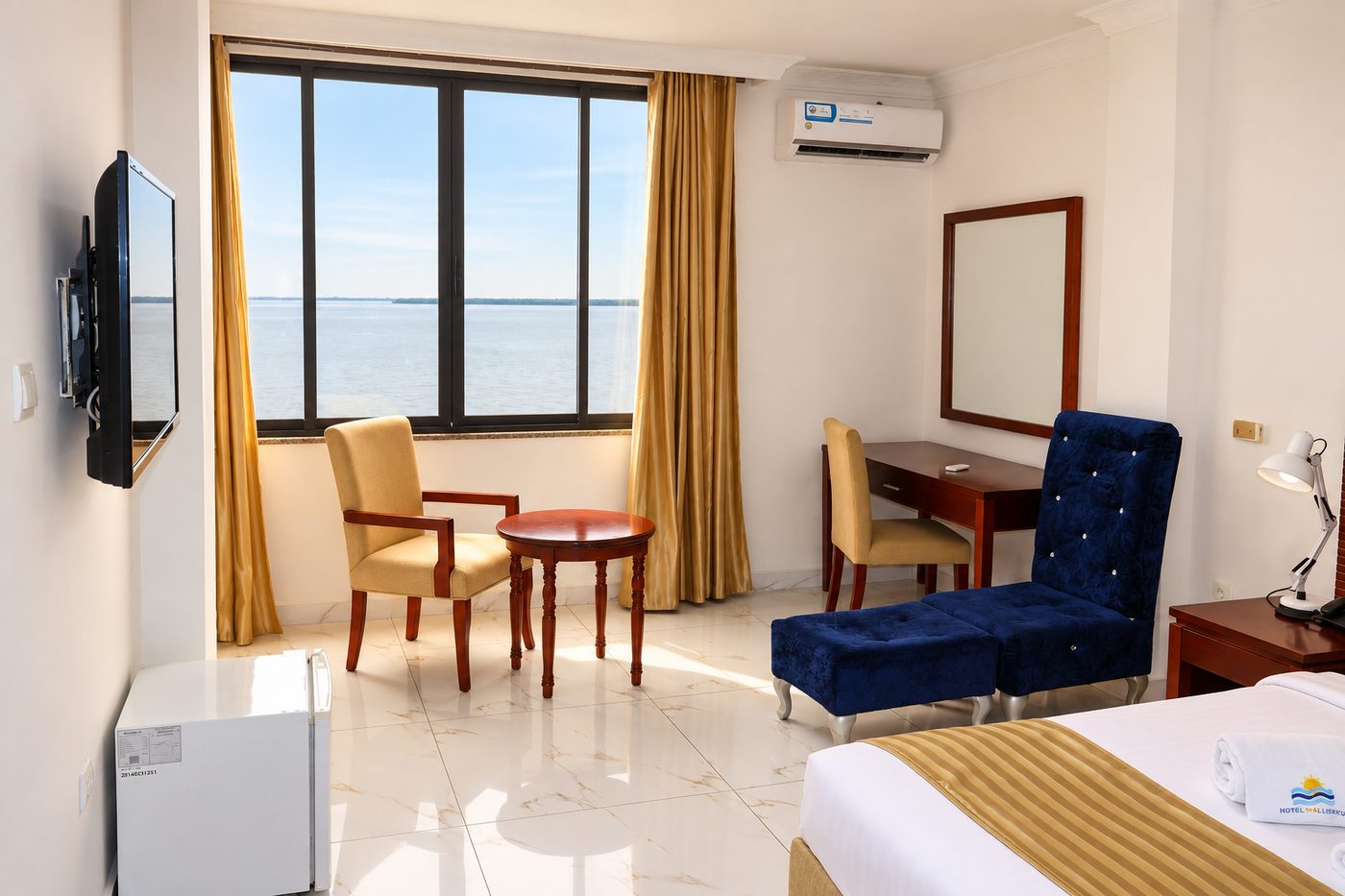 Quarto Casal do Hotel Lukweku
